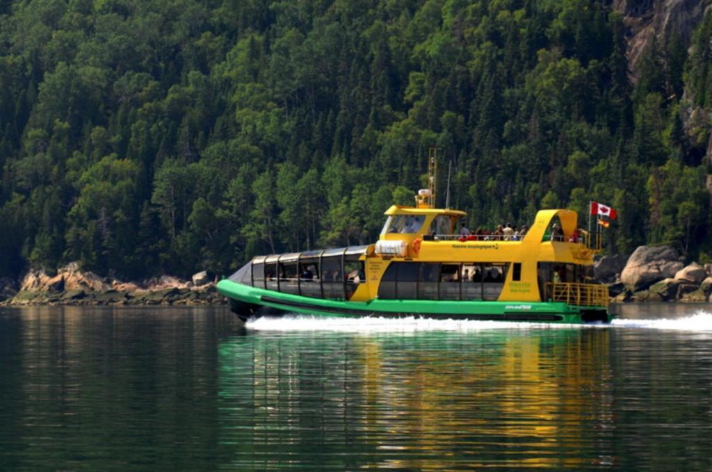 Motel De L'Anse A L'Eau Tadoussac Dış mekan fotoğraf