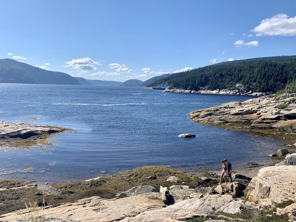 Motel De L'Anse A L'Eau Tadoussac Dış mekan fotoğraf